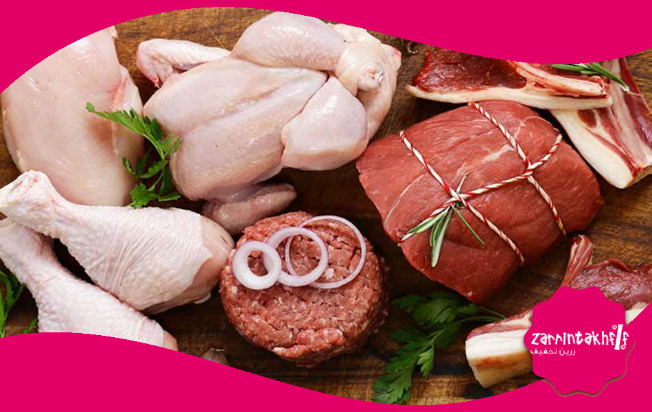 انواع-گوشت-و-فرآورده‌های-گوشتی